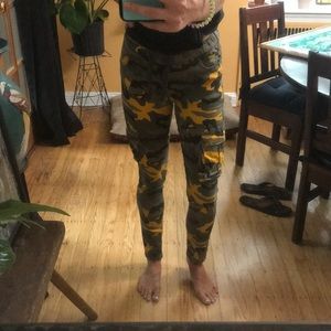 Army print draw string